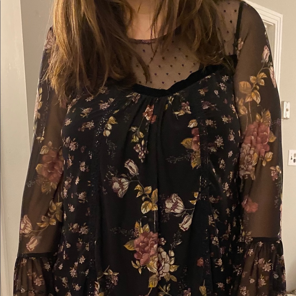 Altar’d State Bell Sleeve Blouse